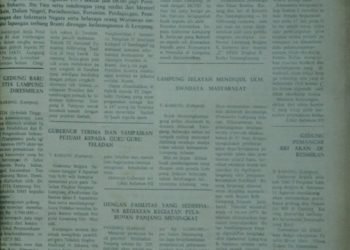 ARSIP LAMPUNG POST, SABTU 9 AGUSTUS 1975