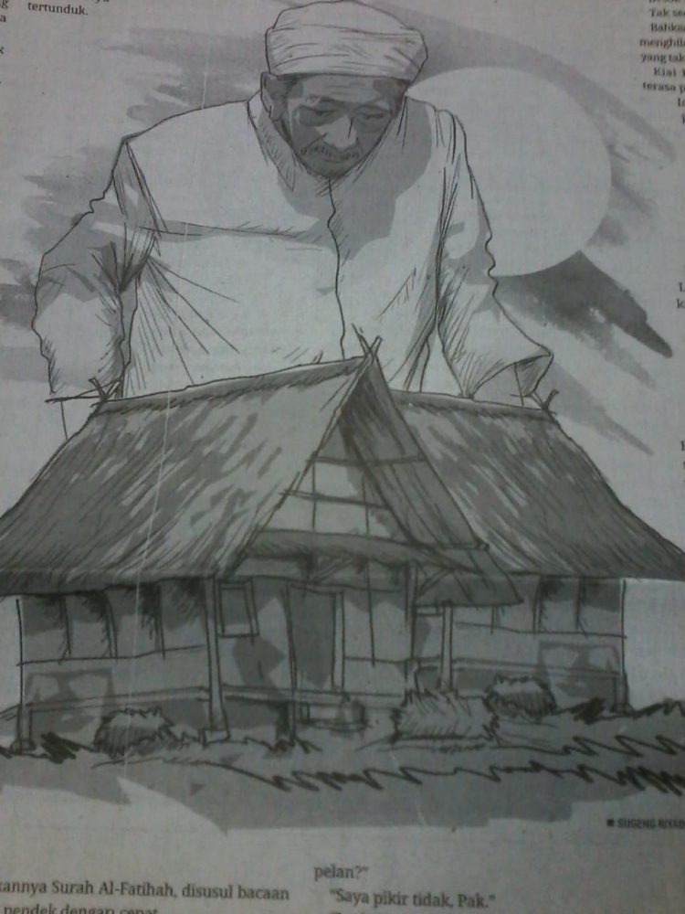 Ilustrasi cerpen .(LAMPUNG POST/SUGENG RIYADI)