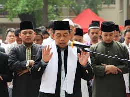 Salat Id di KBRI Beijing. (Dok. KBRI Beijing)