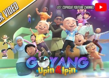 Animasi Upin-ipin goyang dangdut. (DOK)