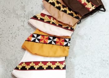 Aneka masker tapis yang fashionabel. (LAMPUNG POST/APRIESTI)