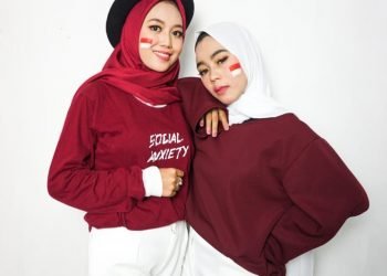 Busana Merah-Putih sambut HUT RI. (DOK)