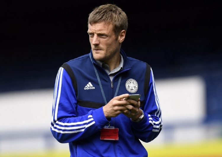 Jamie Vardy(PETER POWELL/POOL/AFP)