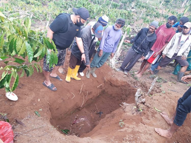 Pemilik Kebun Kopi Dikubur 30 Meter dari Gubuk