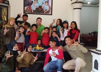 Kru pembuatan film Perjuangan dan Doa. (LAMPUNG POST/APRIESTI)