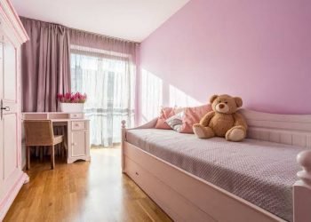 Tempat tidur anak yang simpel. (DOK)