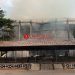 Proyek Pembangunan di GOR Saburai Terbakar