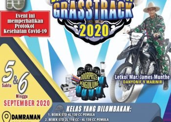 Yamaha Meriahkan HUT Yonif 9 lewat Markup Grasstrack