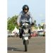 Freestyle butuh ketangkasan dan keselamatan berkendaraan. (LAMPUNG POST/ATIKA OKTARIA)