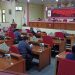 PARIPURNA. Rapat paripurna DPRD Lampung Barat beragenda penyampaian Raperda Perubahan APBD TA 2020. LAMPUNG POST/ELIYAH