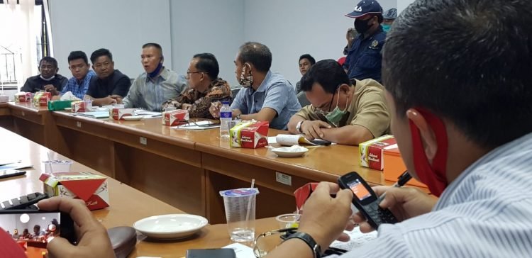 DPRD Tubaba gelar hering bahas kegiatan penimbunan jalan di Bandardewa dan Gedungratu (merwan)