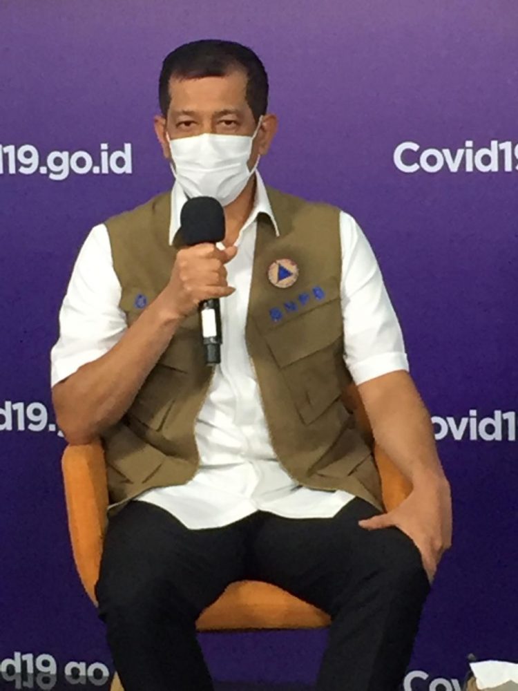 Ketua Satuan Tugas Penanganan Covid-19 Letjen TNI Doni Monardo