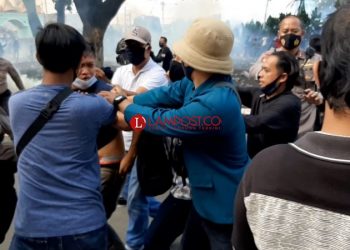 DPRD Lampung Terima Aspirasi Massa Demo UU Ciptaker