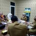 Kepala Dinas Kesehatan Provinsi Lampung, Reihana dan jajaran saat melakukan rapat evaluasi bersama Pemerintah Kota Bandar Lampung terkait penanganan covid-19, Senin, 19 Oktober 2020. Dok Dinkes Lampung.