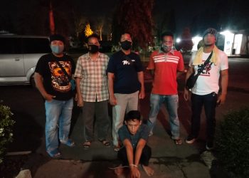 Pencuri Getah Damar Ditangkap di Sawah