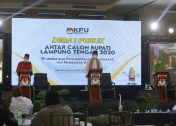 Debat Publik Lamteng Kedepankan Protokol Kesehatan