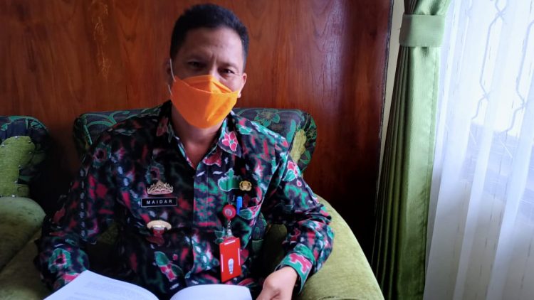 Kepala BPBD Lambar Maidar.