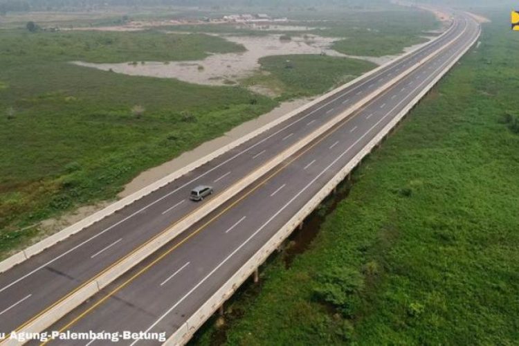 Tol Kayuagung-Palembang Tulang Punggung JTTS