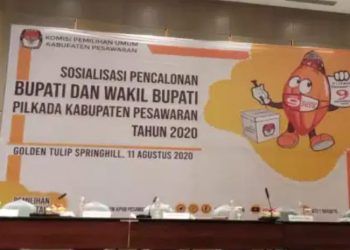 KPU Pesawaran Sosialisasi Gerakan Antipolitik Uang