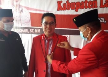 Kader PDIP Lamtim Solid Menangkan Zaiful-Sudibyo