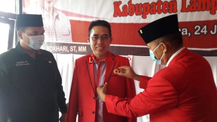 Kader PDIP Lamtim Solid Menangkan Zaiful-Sudibyo