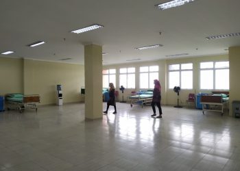 Ruang isolasi bagi pasien Covid-19. (LAMPUNG POST)