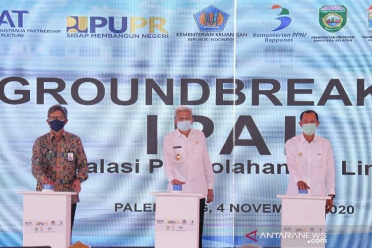 Australia Hibah Rp450 M pada Proyek IPAL Palembang