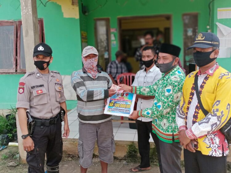 Kemendes Cek Penyaluran BLT DD di Natar