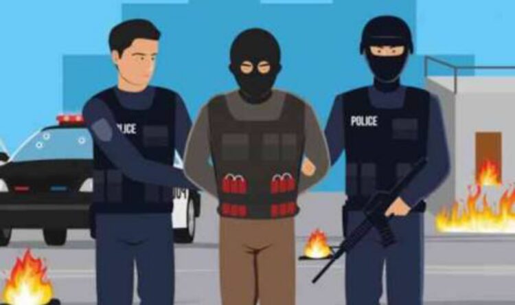 Warga Desa Klaten Ditangkap Densus 88