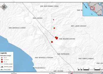 Waspada Gempa di Zona Bengkulu-Lampung