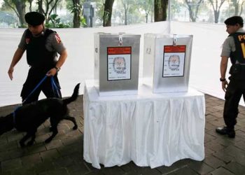 Ratusan Polisi Pengaman Pilkada Ikuti Rapid Tes