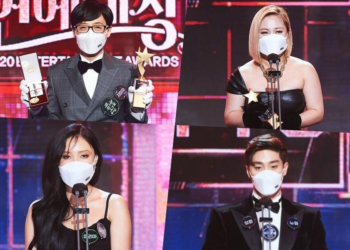 Pemenang MBC Entertainment Awards 2020. (DOK)