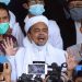 AFP/JENAYA Pimpinan FPI Rizieq Shihab (Foto: mediaindonesia.com)