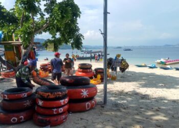 Wisata di tengah pandemi harus aman dan menyenangkan. (DOK.LAMPUNG POST)