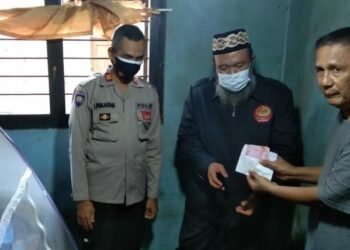 Bhabinkamtibmas Galang Donasi Penderita Ginjal Bocor