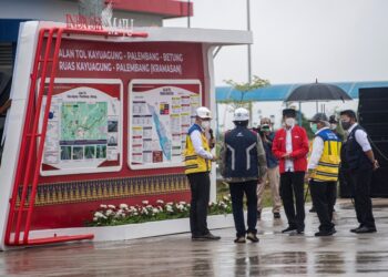 PRESIDEN RESMIKAN TOL PALEMBANG-KAYU AGUNG