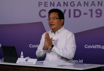 Juru bicara Satgas Covid-19 Prof Wiku Adisasmito.