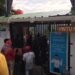 Pintu masuk tempat wisata Lengkung Langitan, Kemiling, Bandar Lampung.