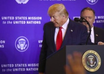 Presiden AS Donald Trump terancam dimakzulkan. Foto: AFP