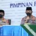 Kapolri Jenderal Listyo Sigit Prabowo (kanan) di PP Muhammadiyah. (Medcom.id/Siti Yona Hukmana)