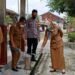 Satgas Penanganan Covid-19 Kecamatan Palas mengecek kesiapan protokol kesehatan sekolah di wilayah itu, Rabu (6/1/2021).