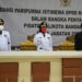 Wali Kota dan Wakil Wali Kota Bandar Lampung Eva Dwiana-Deddy Amarullah dan Ketua DPRD Kota Bandar Lampung Wiyadi saat sidang paripurna istimewa DPRD Kota Bandar Lampung dalam rangka penyampaian pidato Wali Kota Bandar Lampung masa jabatan 2021—2026 di DPRD Kota Bandar Lampung, Jumat (26/2).
ISTIMEWA