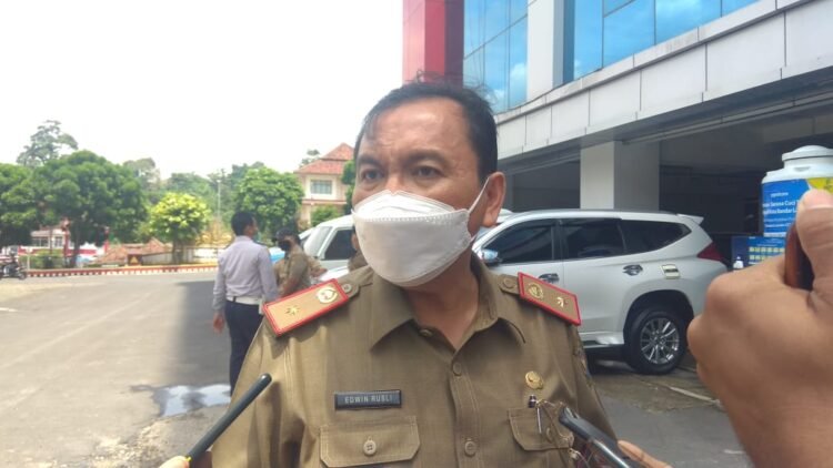 Kepala Dinas Kesehatan (Dinkes) Kota Bandar Lampung Edwin Rusli.
