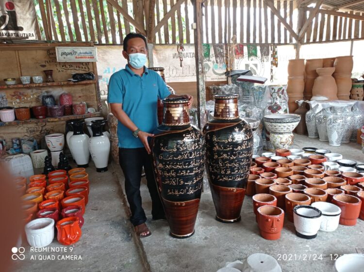 Permintaan Gerabah Meningkat Selama Pandemi