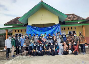 Kegiatan Ikam membina desa di Lampung Timur. (DOK)