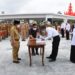 Acara penyerahan petikan salinan SK PPPK tahun 2019 di lantai atas gedung parkir Pemkot setempat, Selasa, 16 Februari 2021. (Dok. Humas Pemkot)