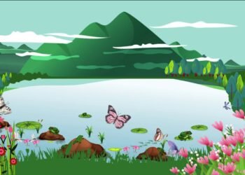 Asal muasal Desa Sungai Jernih. (Ilustrasi cernak)