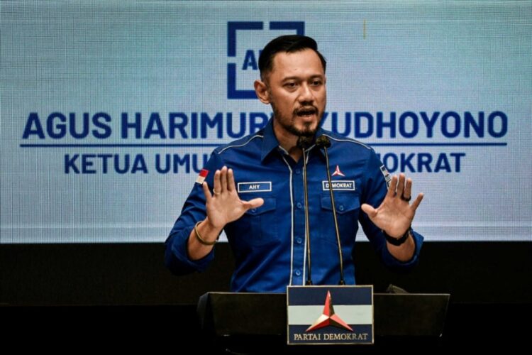 Ketua Umum (Ketum) Dewan Pimpinan Pusat (DPP) Partai Demokrat Agus Harimurti Yudhoyono (AHY). (MI/Andri Widiyanto)