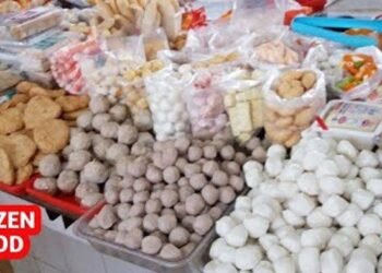 Makanan beku siap olah. (DOK)