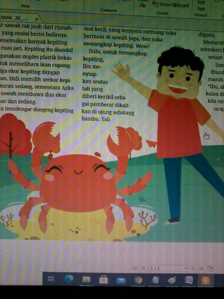 Kepiting Didi. LAMPUNG POST/NURUL FAHMI